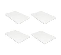 Camini a bioetanolo in lana di ceramica a lunga durata in fibra di ceramica aggiornati e braciere da tavolo portatile da 30,5 x 20,3 cm aggiornamenti per caminetti a bioetanolo