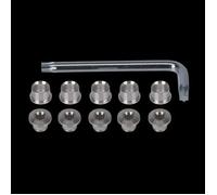 Camini a vassoio FSA argent double 10 pcs Noir