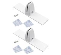 Camini Supporto Schermo Staffe Piedi Camini Sostituzione Staffa Base in Metallo per Inverno Nessuno Trapano Stabile Porte di Montaggio