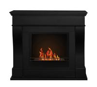 Camino a bioetanolo biocamino da terra WASHINGTON Nero L111 x P43 x H99