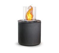 Camino a bioetanolo braciere da giardino da terra per interno esterno MODIGLIANI Ghisa Grigio d.36 x h56