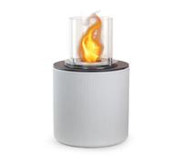 Camino a bioetanolo braciere da giardino da terra per interno esterno MODIGLIANI Bianco Perla d.36 x h56