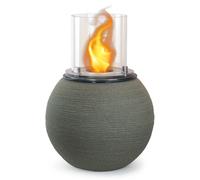 Camino a Bioetanolo Braciere da Pavimento Ø40xh54 cm per Interno ed Esterno Botticelli Verde Salvia