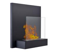 Camino a Bioetanolo da Pavimento 60x 22x60 cm Monet Nero