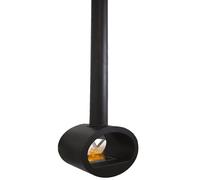 Camino a Bioetanolo da Soffitto 60x40x190 cm Karlsen Cervinia Nero