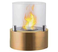 Camino a Bioetanolo da Tavolo Ø13x15,8cm Vannini Giotto Candle Oro