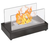Camino a Bioetanolo da Tavolo 35,5x20,5x18 cm Lavina Nero