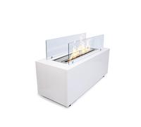 Divina Fire Camino a Bioetanolo da Terra per Interno Esterno Caravaggio Bianco L100xp40xh40 Cm