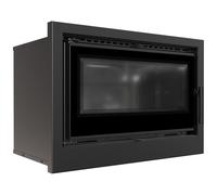 Camino a cassetta KRATKI ARKE 70 8 kW Ø 150 thermotec nero