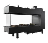 Camino a Gas KRATKI LEO 100 creatore di spazio propano ∅ 100/150 8,2 kW