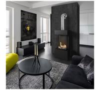 Camino a gas KRATKI LEO 45/68 propano 5,7 kW Ø 100/150