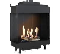 Camino a Gas KRATKI LEO 76 / 62 sinistra propano ∅ 100/150 5,1 kW