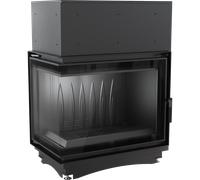 Camino a legna in ghisa KRATKI AMELIA DECO sinistra 21 kW Ø 200