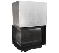 Camino a legna in ghisa MAJA sinistra 8 kW Ø 200 porta