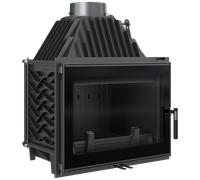 Camino a legna in ghisa ZOSIA 12 kW Ø