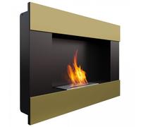 Camino al Bioetanolo Rame 90,2X65X19,9 Cm con vetro mod bravo 1 Stufa Casa b [EEK: A]