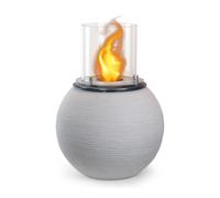 Divina Fire Camino a bioetanolo braciere da giardino da terra per interno esterno BOTTICELLI Corda Beige d.40 x h54 - DF95270