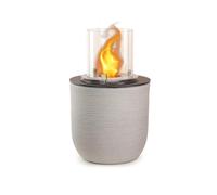 Divina Fire Camino a bioetanolo braciere da giardino da terra per interno esterno RAFFAELLO Corda Beige d.35 x h55 - DF95275
