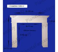 CAMINO CAMINETTO NO MARMO PIETRA RIVESTIMENTO PARETE CORNICE GESSO ALFA STUCCHI: