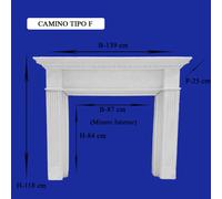 CAMINO CAMINETTO NO MARMO PIETRA RIVESTIMENTO PARETE CORNICE GESSO ALFA STUCCHI