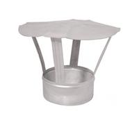 Camino Cappuccio Stufa Tubo Pioggia Protezione Cappello Top Condotto Cover Pot