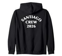 Camino Crew 2026 Gruppo di pellegrinaggio di Santiago Amici Felpa con Cappuccio