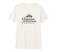 Camino de Inverno - El Camino de Santiago Maglietta Premium