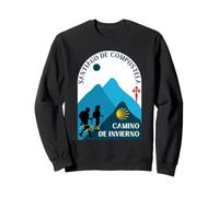 Camino de Invierno Coppia Pellegrini Santiago Compostela 2026 Felpa