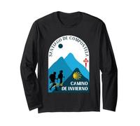 Camino de Invierno Coppia Pellegrini Santiago Compostela 2026 Maglia a Manica