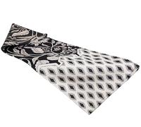 CAMINO DE MESA ESTAMPADO AZUL MARINO POLIEST