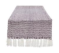 Camino de mesa tejido DII color berenjena 15x72