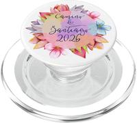 Camino de Santiago 2026 Floreale Boho Pellegrino Spagna PopSockets PopGrip per MagSafe
