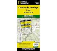 Camino de Santiago - Camino Frances East Map Pack Bundle (2 map set)