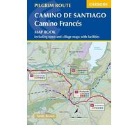 Camino de Santiago - Camino Frances: Map book - including town and village maps with facilities