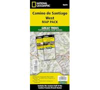 Camino de Santiago - Camino Frances West Map Pack Bundle: 2 Map set