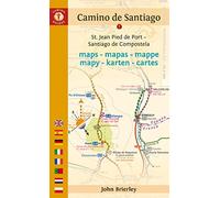 Camino De Santiago Maps: St. Jean Pied De Port - Santiago De Compostela [Lingua Inglese]