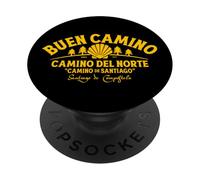 "Camino del Norte" El Camino de Santiago PopSockets PopGrip Adesivo