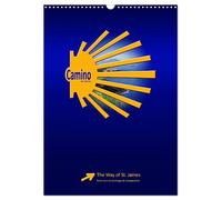 Camino del norte / UK-Version (Wall Calendar 2026 DIN A3 portrait), CALVENDO 12 Month Wall Calendar: The Way of St. James from Irun to Santiago de Compostela