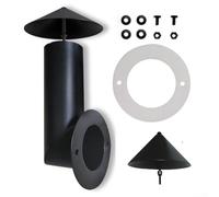 Camino di ricambio per griglie a pellet di legno, compatibile con attrezzature da cucina marca A marca B e unità in acciaio al carbonio costruito per durare nel tempo