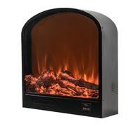 Camino elettrico 3D Simulazione con fiamma regolabile, riscaldatore da incasso, telecomando, schermo LED per decorazione domestica