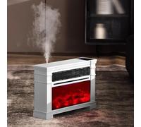 Camino Elettrico Caminetto Con Umidificazione A Nebbia,caminetto Elettrico Effetto Fiamma 3d,camino Nebulizzante Per Soggiorno In Villa Funzionamento Telecomando Dalla Voce