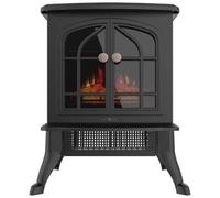 Cecotec 08268, Camino Elettrico da Terra, 2000 W, Nero, 45.9 x 25.7 x 42 cm