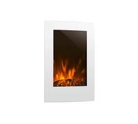 Klarstein Lausanne 2000W 58cm Camino elettrico a parete Bianco