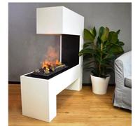 Camino elettrico mod True Bianco del vapore acqueo 3D -1100 mm x1200 mm x 350 mm