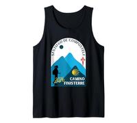 Camino Finisterre Donna Camminare Santiago de Compostela 2026 Canotta
