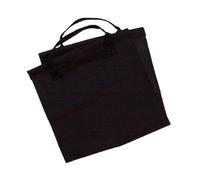 Camino FireUp in robusto poliestere intrecciato, nero, con imbracatura in legno