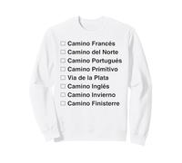 Camino Frances Camino de Santiago Pellegrino Spagna Felpa