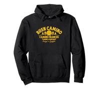 "Camino Francés " El Camino de Santiago Felpa con Cappuccio