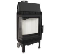 Camino in acciaio KRATKI BLANKA sinistra 8 kW Ø 160