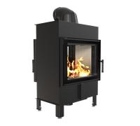 Camino in acciaio KRATKI LUCY TUNNEL 12 kW Ø 200